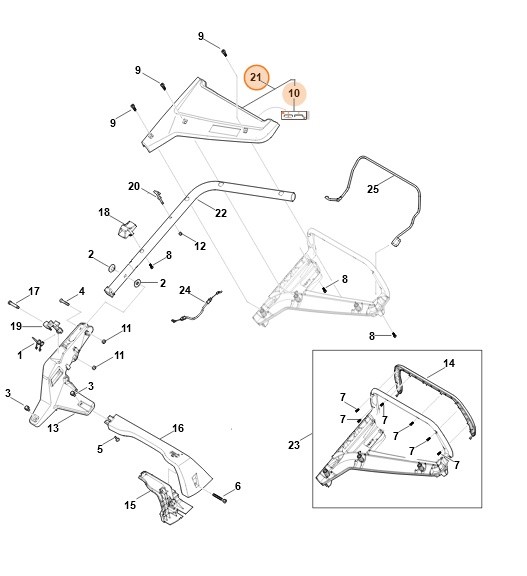 Osłona, Stihl WB217802000