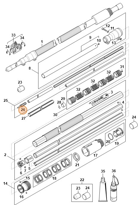 Zabierak, Stihl 41827403503