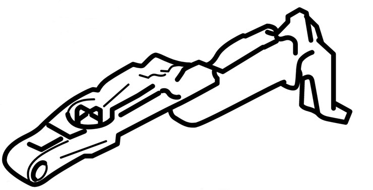 Dźwignia przełącznika, Stihl HA074352400