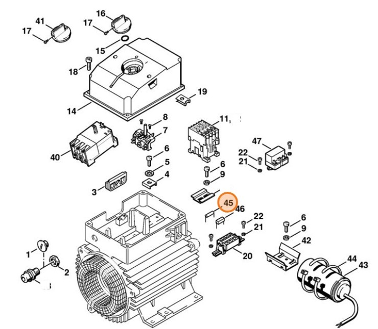 Opornik, Stihl 47224317705