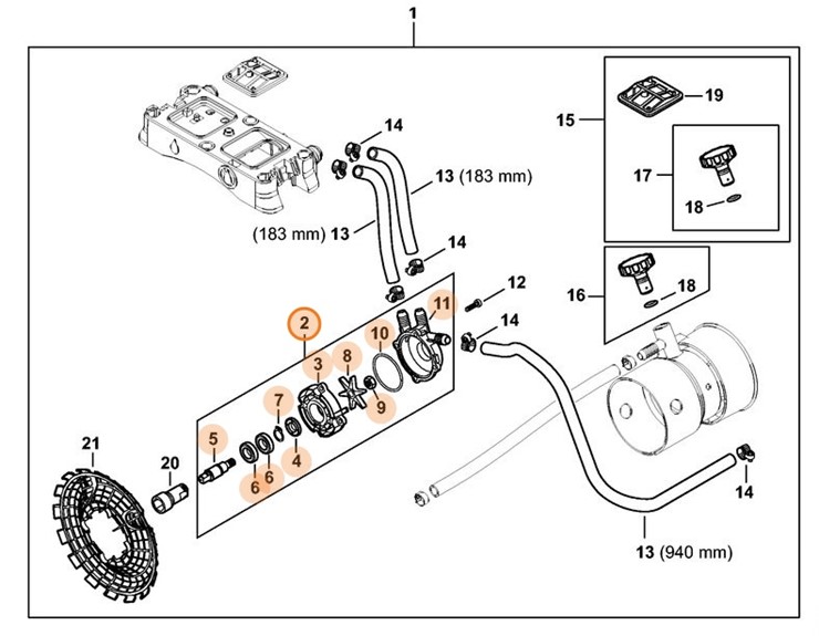 Pompa ciśnieniowa, Stihl 42447000604