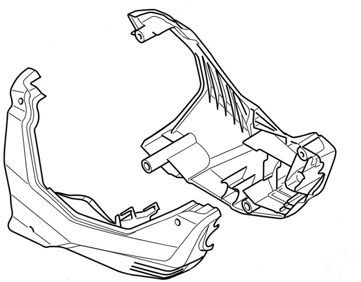 Obudowa silnika, Stihl 48676000801