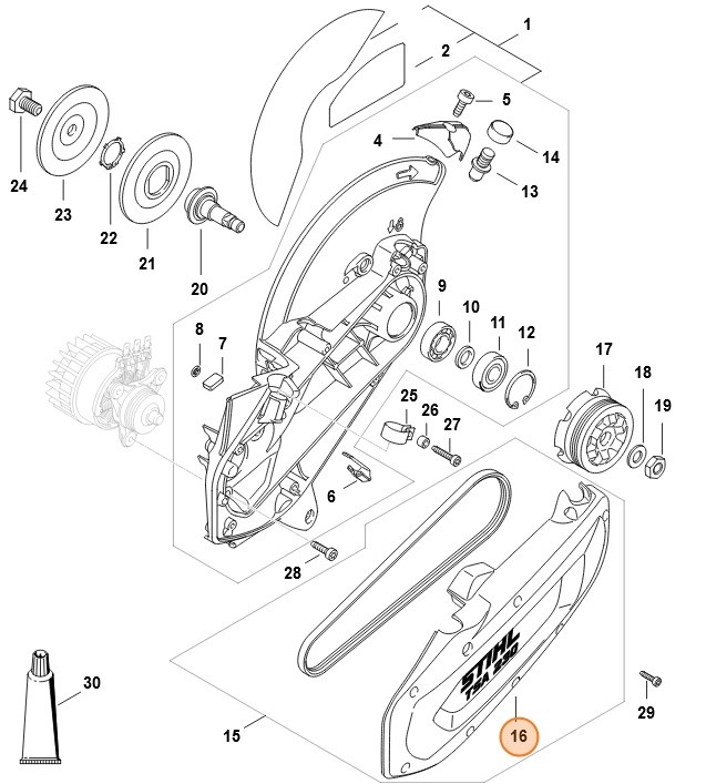 Pokrywka, Stihl 48647008900