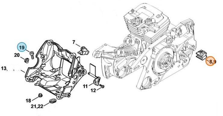 Tulejka, Stihl 11380281004
