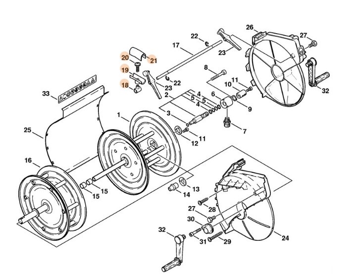 Prowadzenie węża, Stihl 47477902600