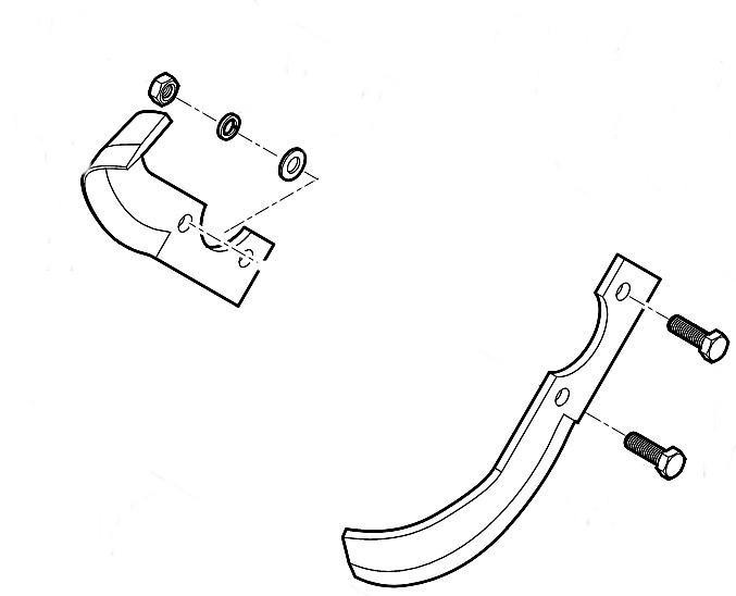 Zestaw naprawczy noży, Stihl 62510071800