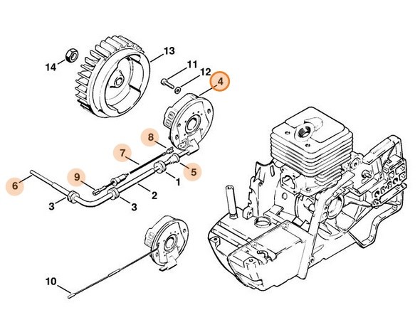 Płytka modułowa, Stihl 11084000800