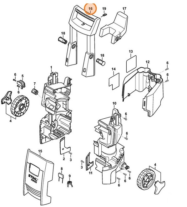 Rama rękojeści, Stihl 47757905600