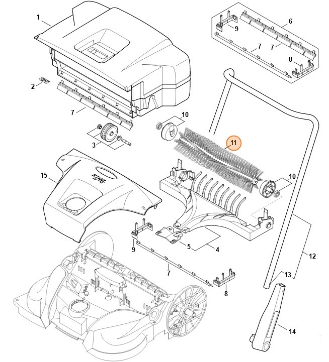 Walec, Stihl 48607321700