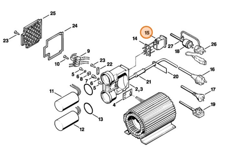 Przełącznik, Stihl 47034350305
