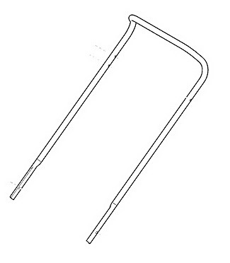 Górna część uchwytu kierującego, Stihl 63387635005