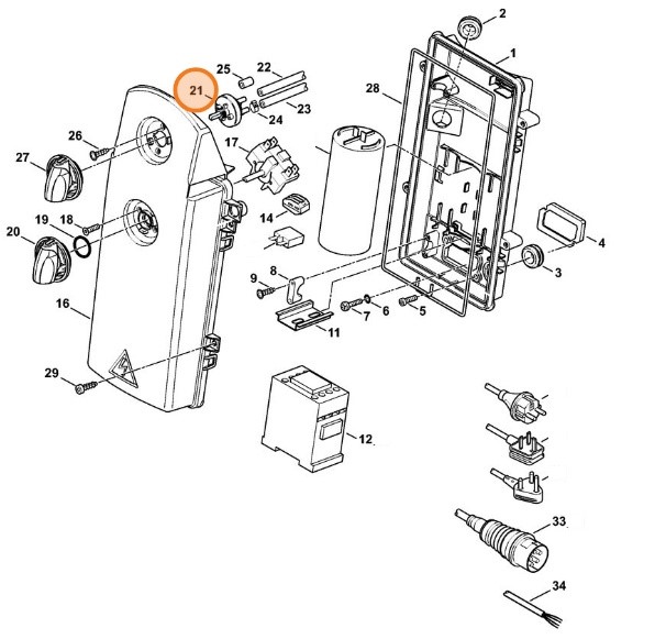 Zawór, Stihl 47435100400