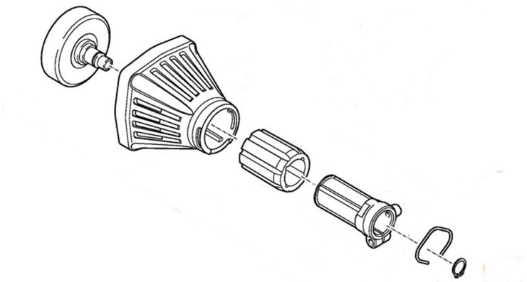 Obudowa sprzęgła, Stihl 41511600603