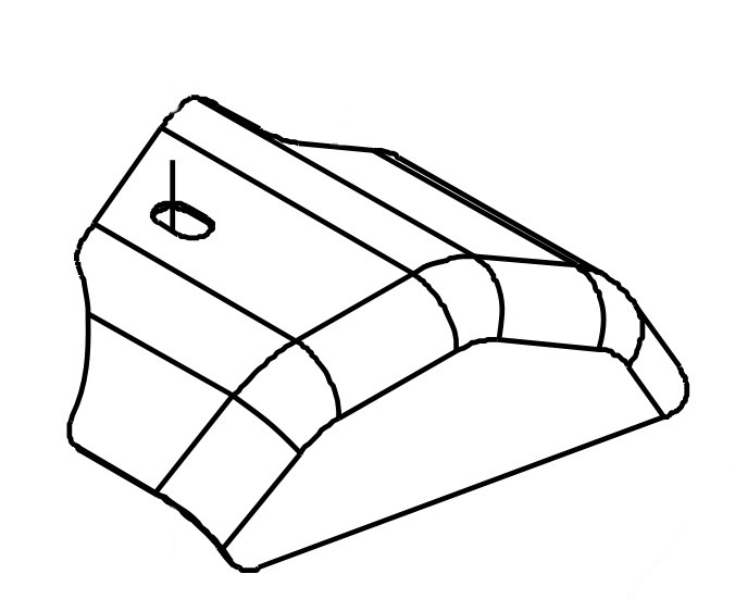 Pokrywa górna (biała), Orec 0211-20501