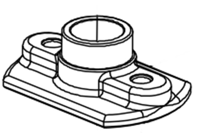 Wspornik noża , Orec 0238-5110H