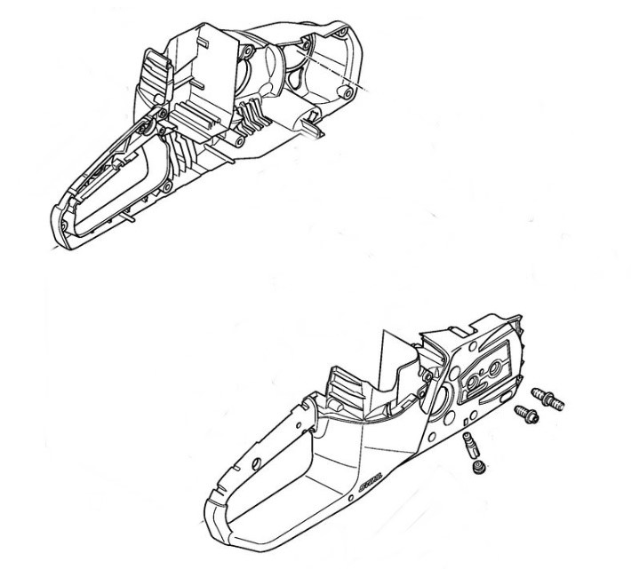 Korpus rękojeści, Stihl 12517901015