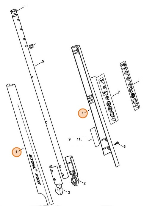 Wysięgnik, Stihl 48157107103