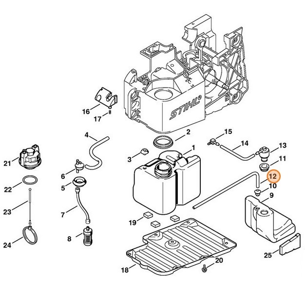 Wąż, Stihl 42051418601