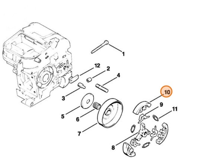 Rozpieracz odśrodkowy, Stihl 11291620800