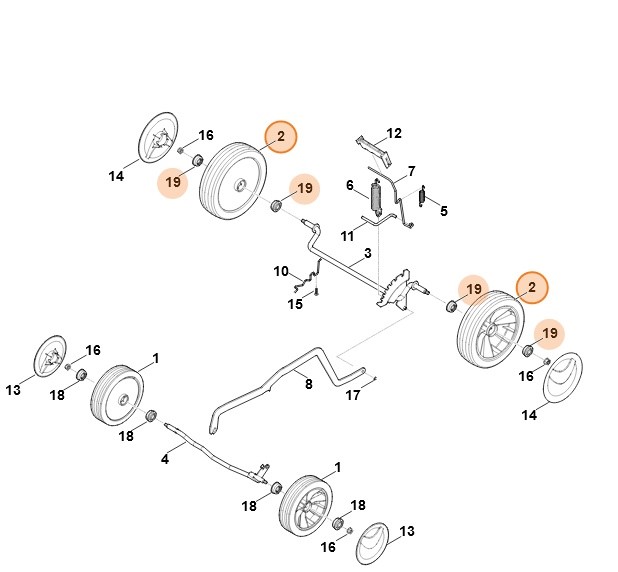 Koło, Stihl 00007000400