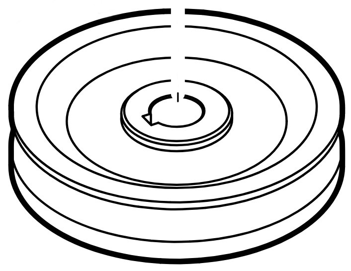 Koło paska klinowego, Stihl 60127041000
