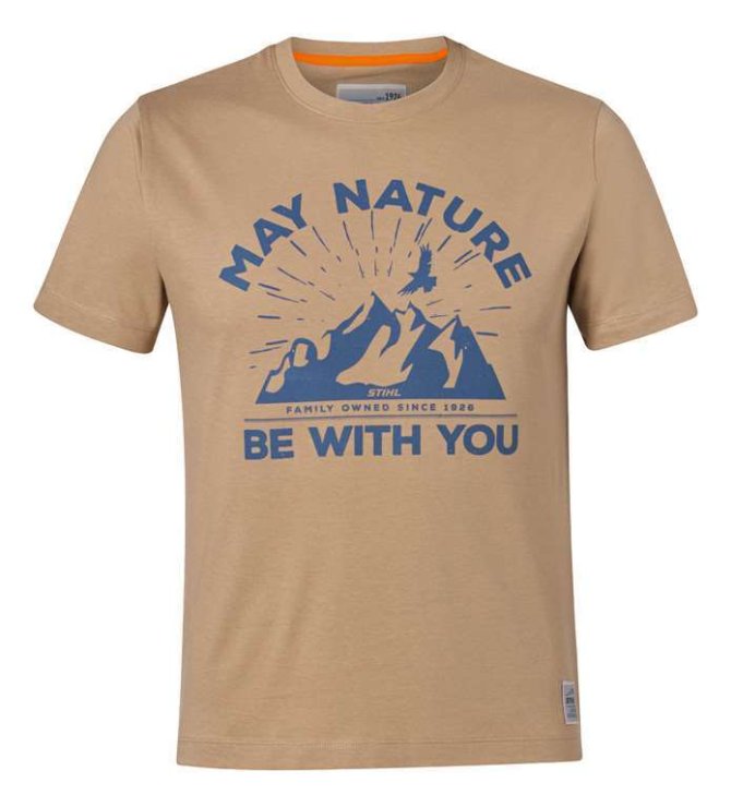 Modny T-Shirt z grafiką "MAY NATURE" Stihl 04201000248, 04201000252, 04201000256, 04201000260, 04201000264