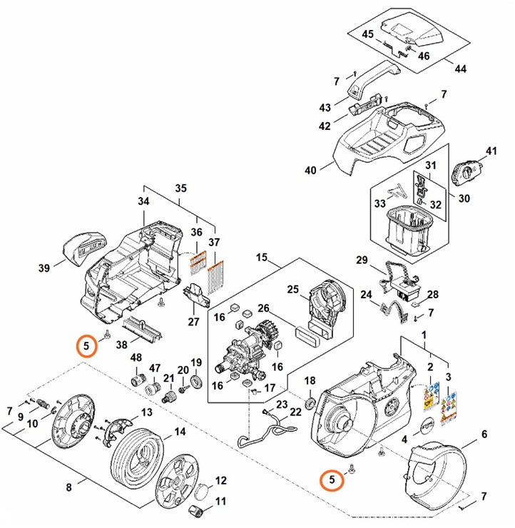Amortyzator, Stihl RA017082800