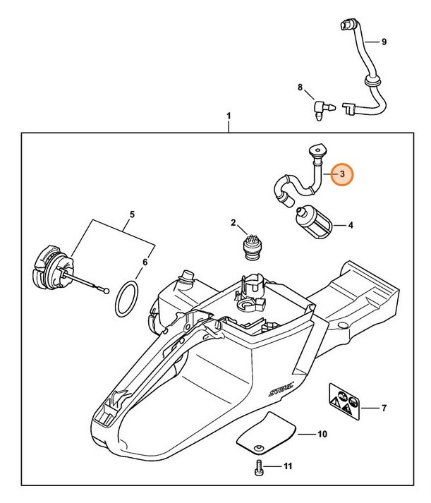 Wąż, Stihl 11383587705