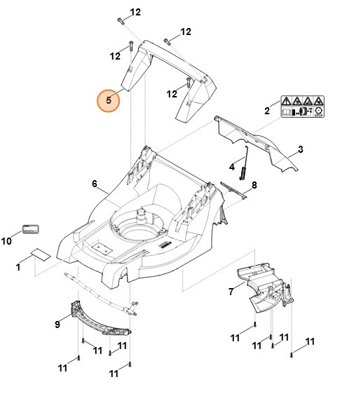 Uchwyt nośny, Stihl 63387915705