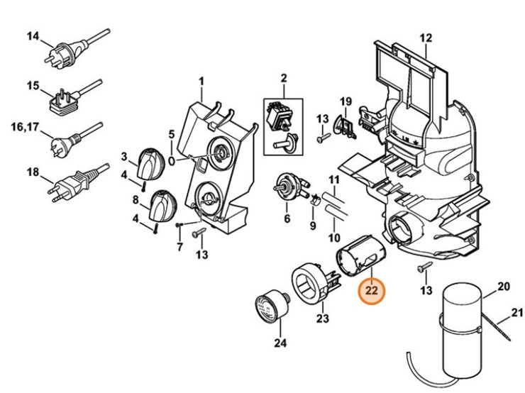 Rura, Stihl 47685131000