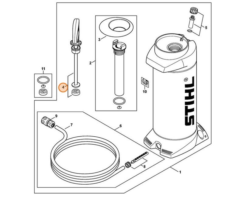 Uchwyt, Stihl 00006707703