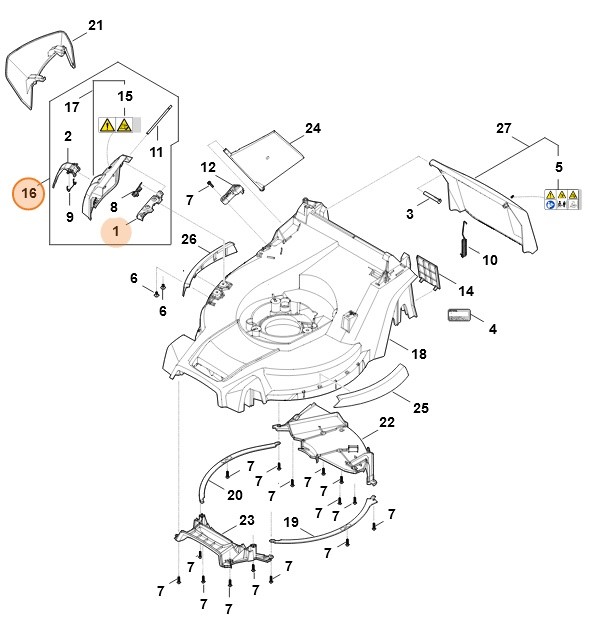 Klapa, Stihl WA407002700
