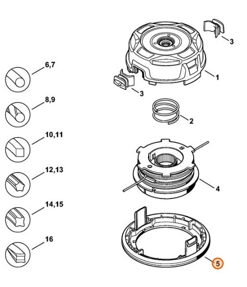 Część dolna, Stihl 40027139704
