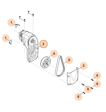 Silnik elektryczny 230V, Stihl 62916000200