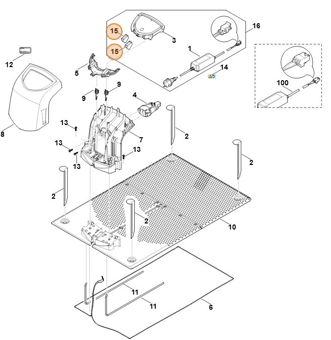 Tulejka ochronna, Stihl 63094329300