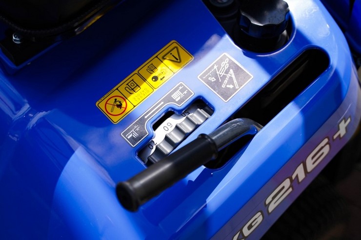 SXG216+, Kosiarka Iseki SXG 216+