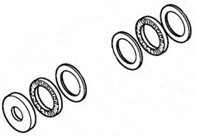 Łożysko igłowe, Stihl 47807642300