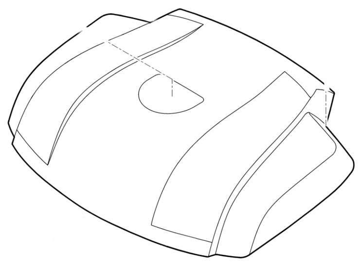 Pokrywa silnika, Stihl 62907065601