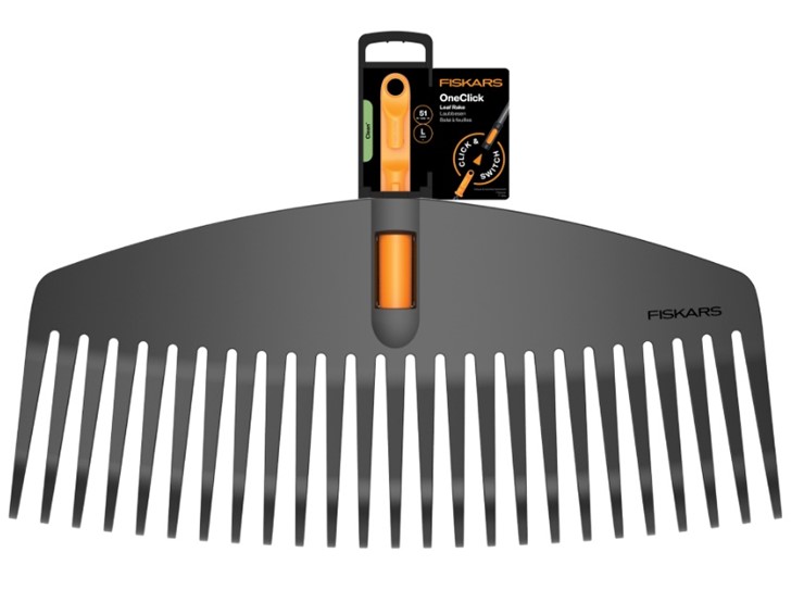 Głowica grabie do liści trawy ogrodowe z tworzywa 51cm OneClick, Fiskars 1080673