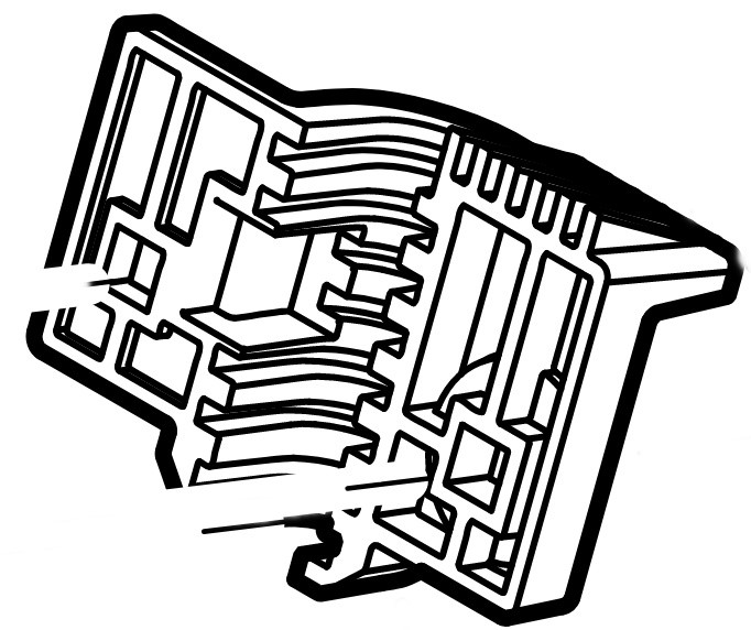 Panewka łożyska z przodu, Stihl 61407631300