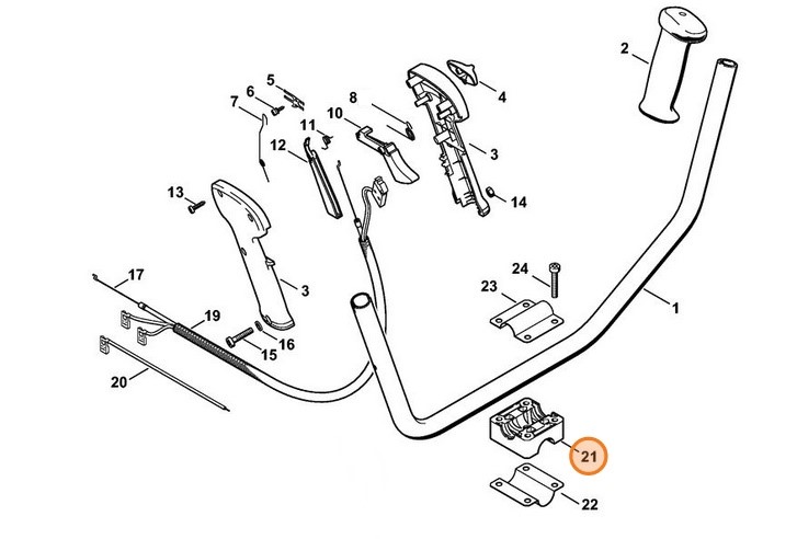 Element zaciskowy, Stihl 41377916800