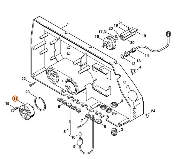 Manometr, Stihl 47065120500