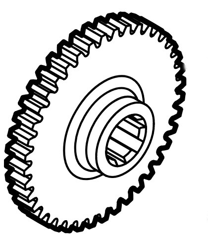 Koło zębate, Stihl 62506420103