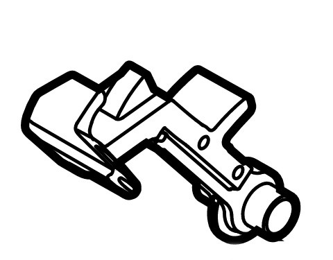 Dźwignia mechanizmu ryglującego, Stihl WA417636000