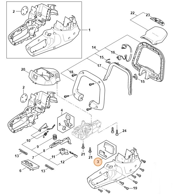 Filtr, Stihl 45210801900