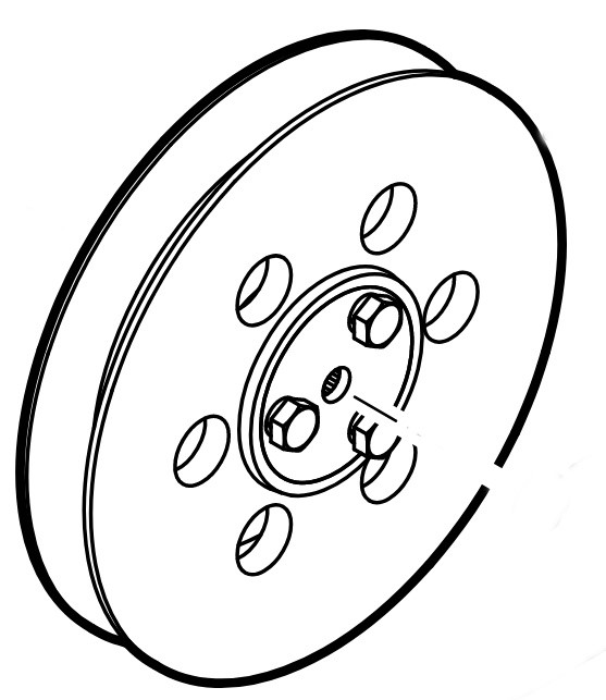 Koło paska klinowego, Stihl 62507111200