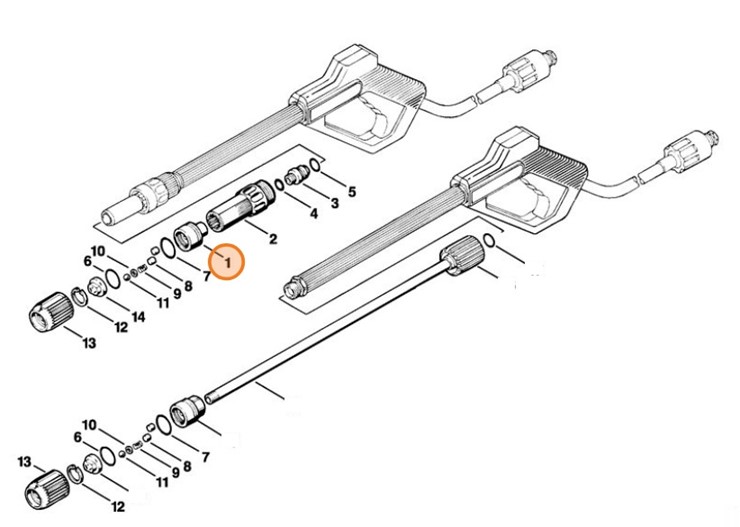 Obudowa dyszy, Stihl 49155021110