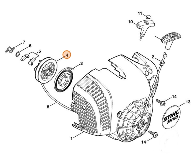 Rolka linki, Stihl 42411950400