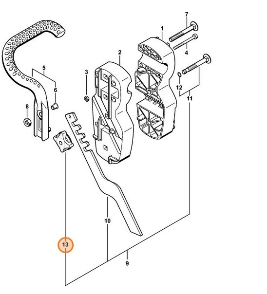 Pokrętło, Stihl 00007601800