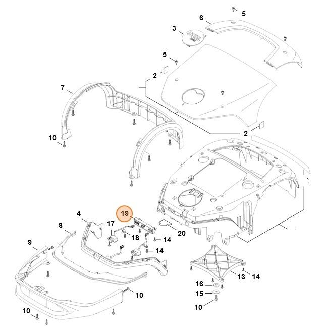 Moduł elektroniczny, Stihl IA014301412